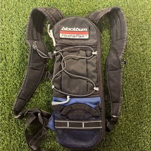 HydraPak Men's Black and Blue Travel Bag